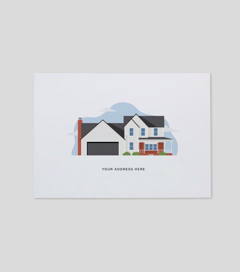 Custom Home Illustration