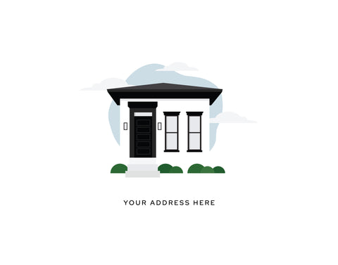 Custom Home Illustration