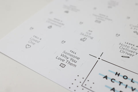 Holiday Activities Advent
